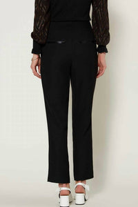 Current Air - Women's Straight Leg With Satin Pockets Trousers