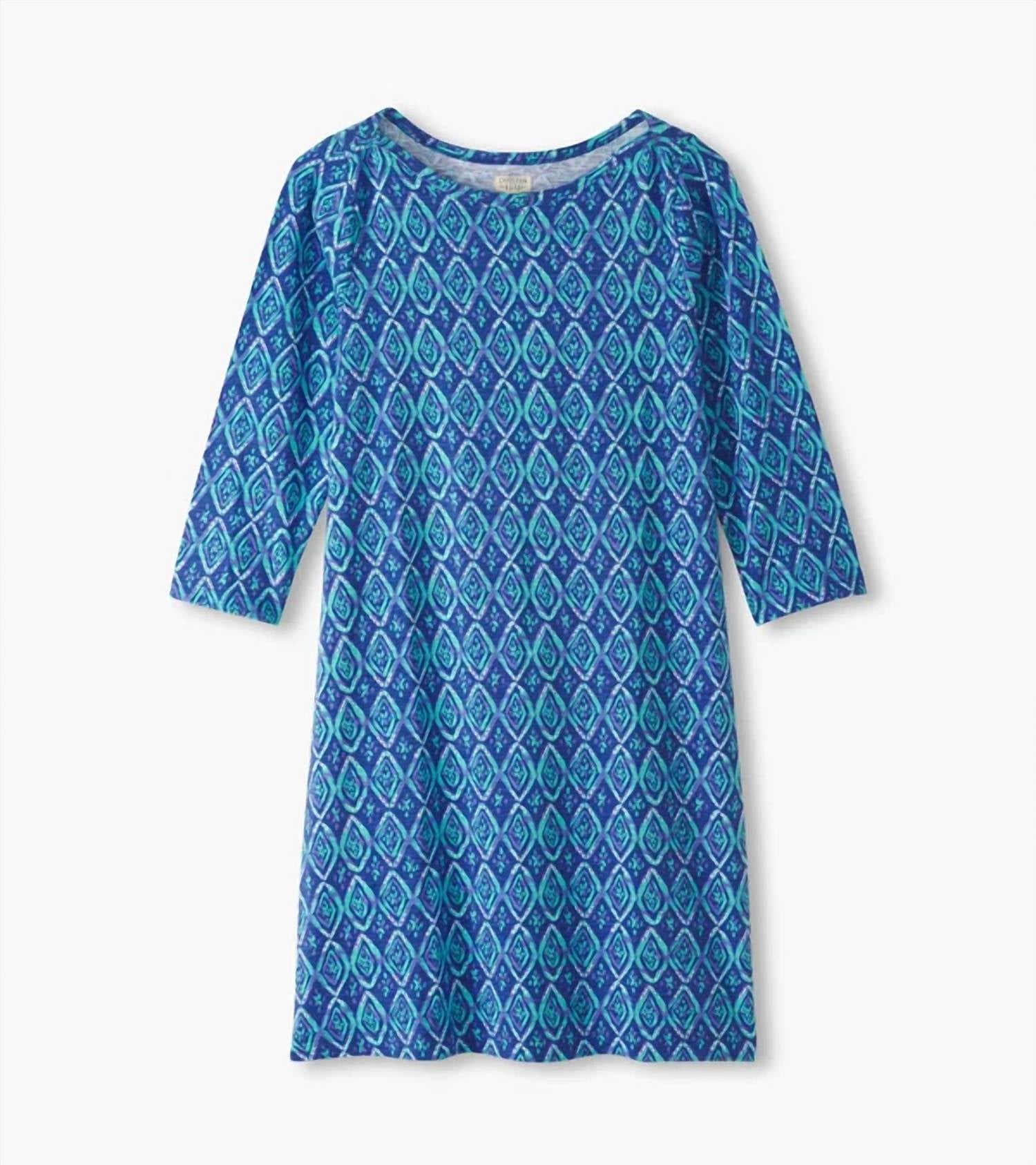 Hatley - Bateau Painted Diamonds Mini Dress