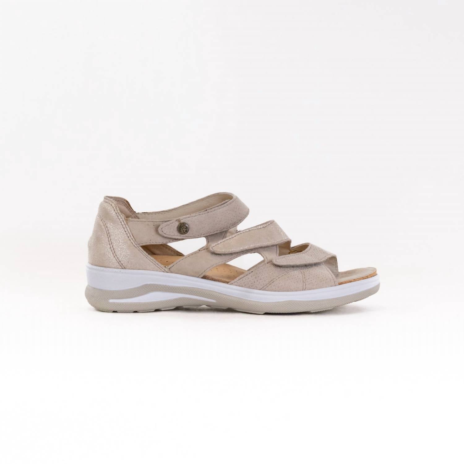 Fidelio Women's Hilani Sandal in nocciola faille komb - women's sandal