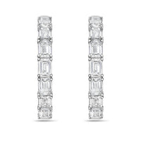 Diana M Jewels - Women's Emerald Lab-grown Diamond Jewelry (7.65 Tcw) - Signature