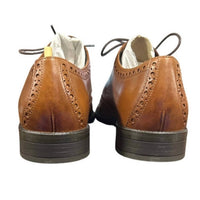 COLE HAAN Mens Leather Lace Wing Oxford Grand 360 Shoes in british tan - men's shoe - view 5