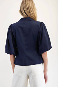 Ee:Some - Bubble Sleeve Blazer