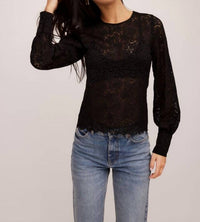 Fifteen Twenty - Ina Stretch Lace Top