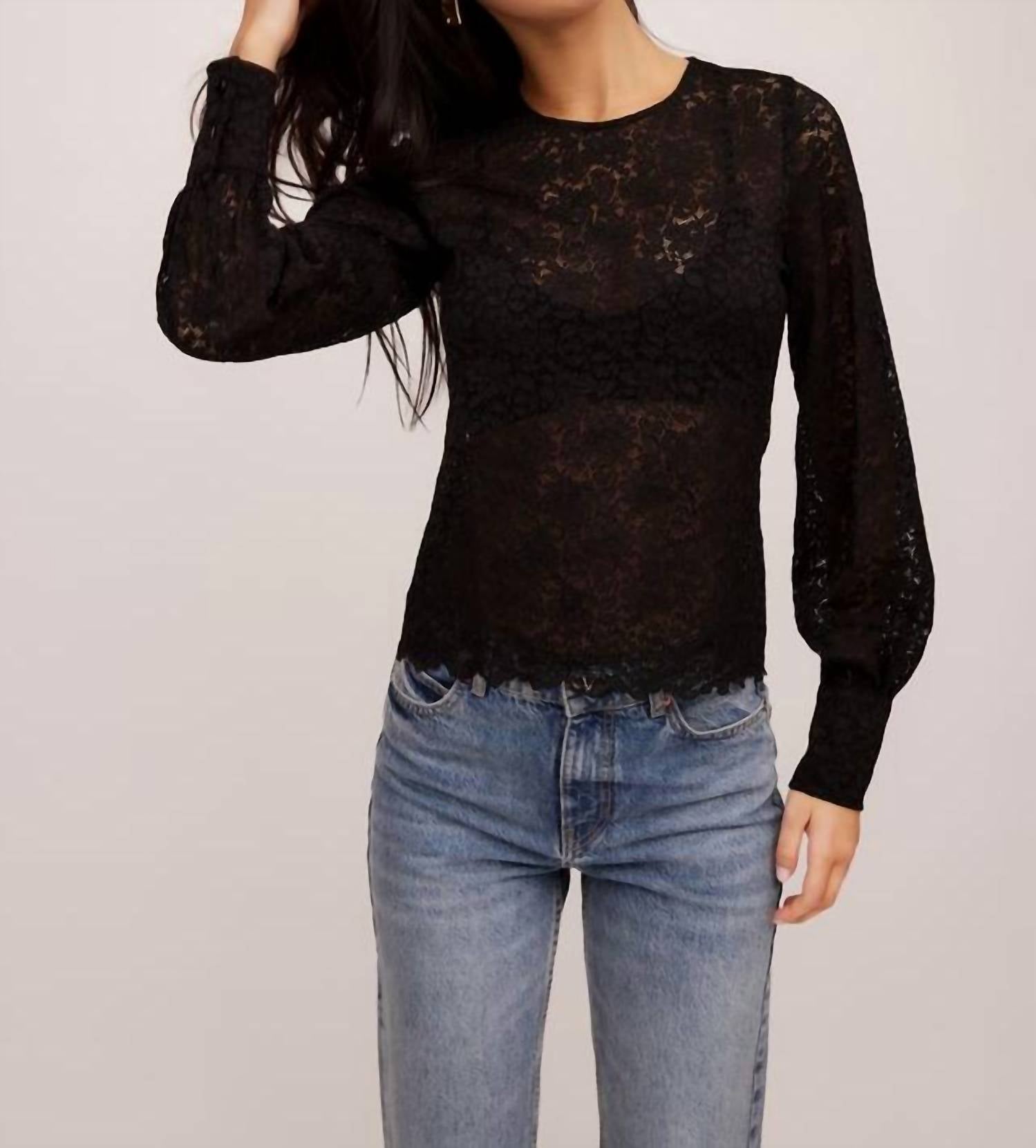 Fifteen Twenty - Ina Stretch Lace Top