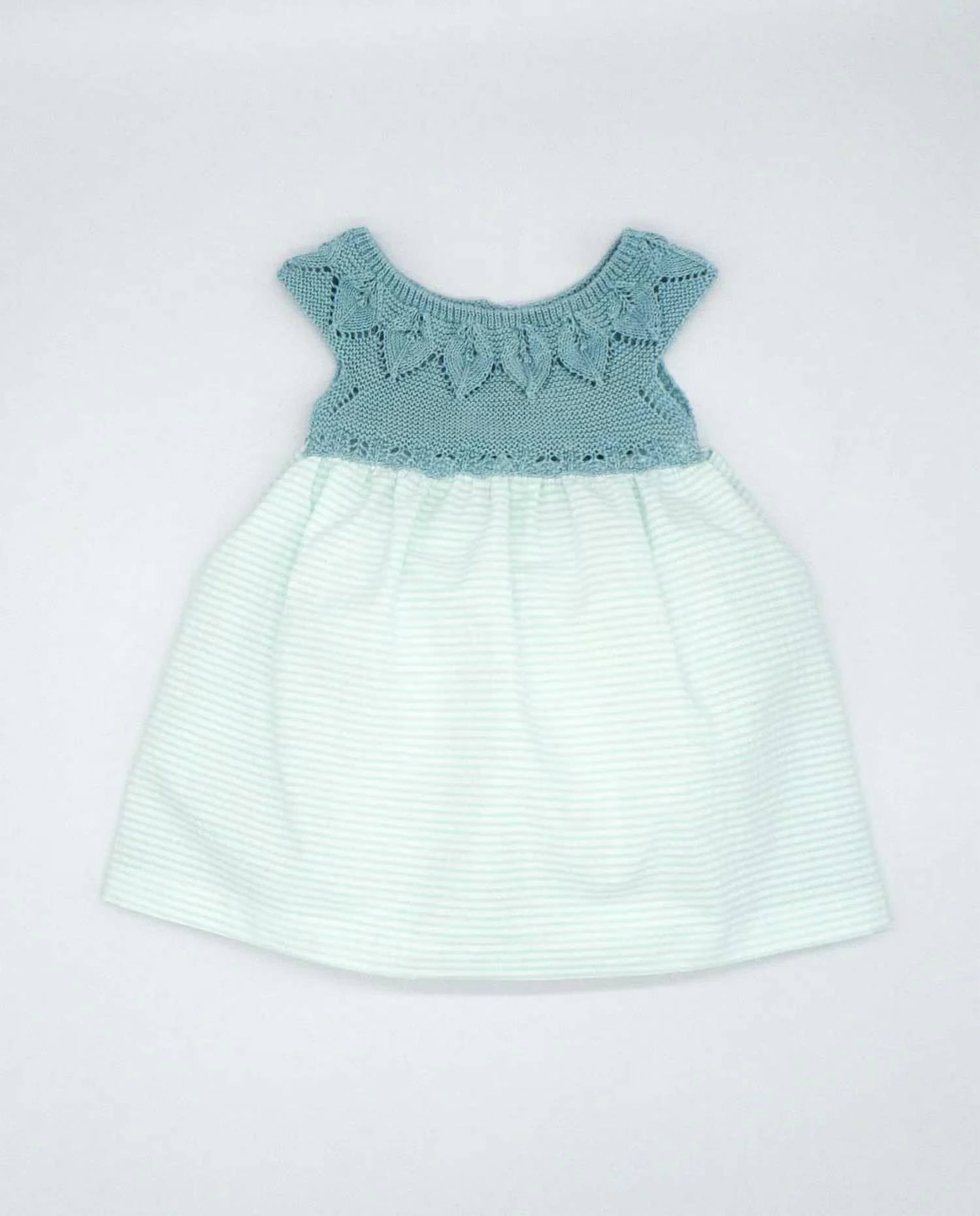 Fina Ejerique - Kid's Striped Knitted Dress