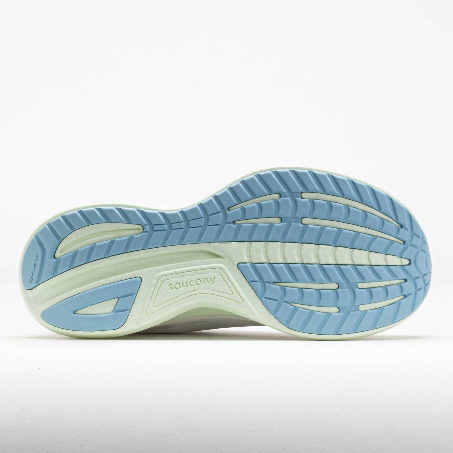 SAUCONY Women's Ride 18 Running Shoes in white lettuce - women's shoe - view 4