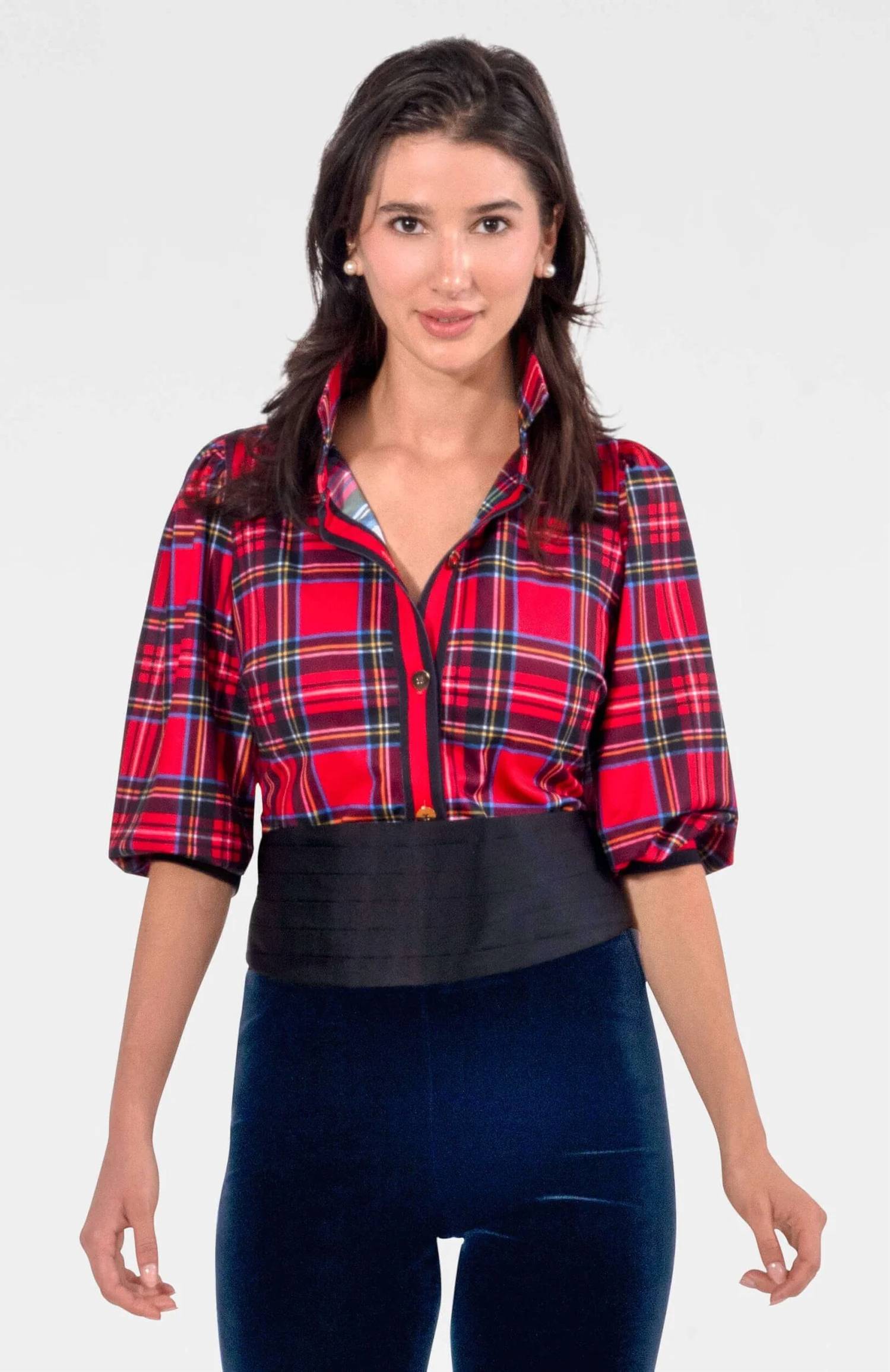 Gretchen Scott - Puff Sleeve Top