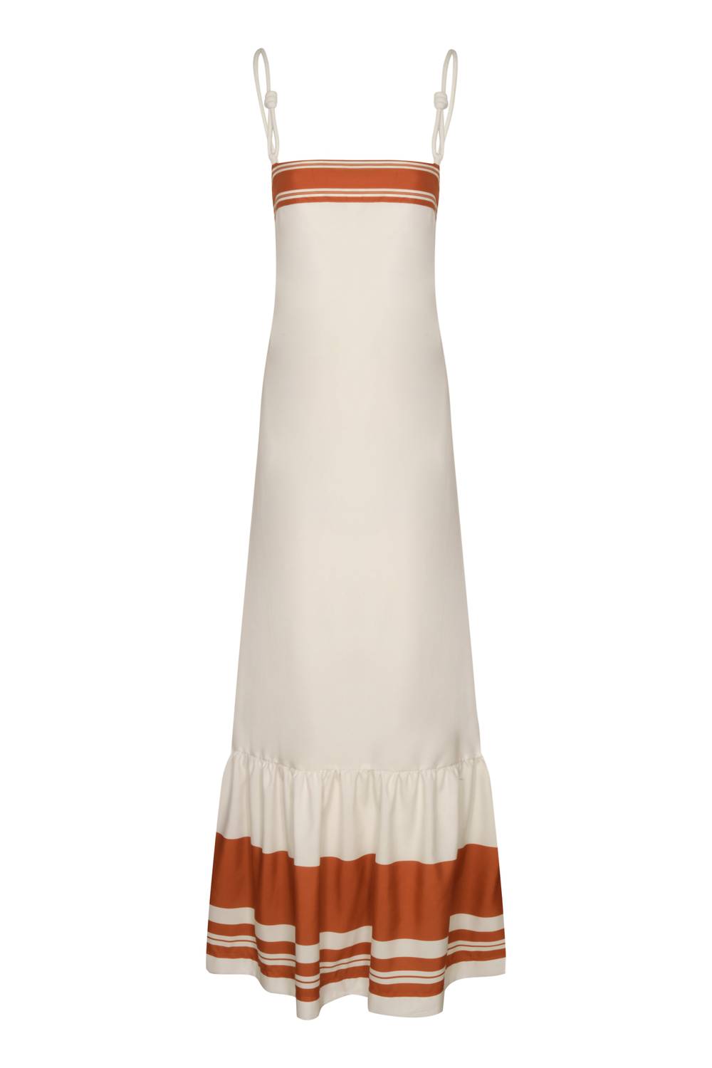 Andres Otalora - Mis Raises Poplin Spaghetti Strap Maxi Dress