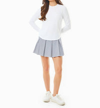 Addison Bay - Smooth Sport 14in Pleated Racquet Skort