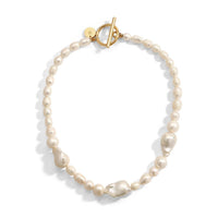 Eklexic - Women's Paloma Baroque Pearl Necklace
