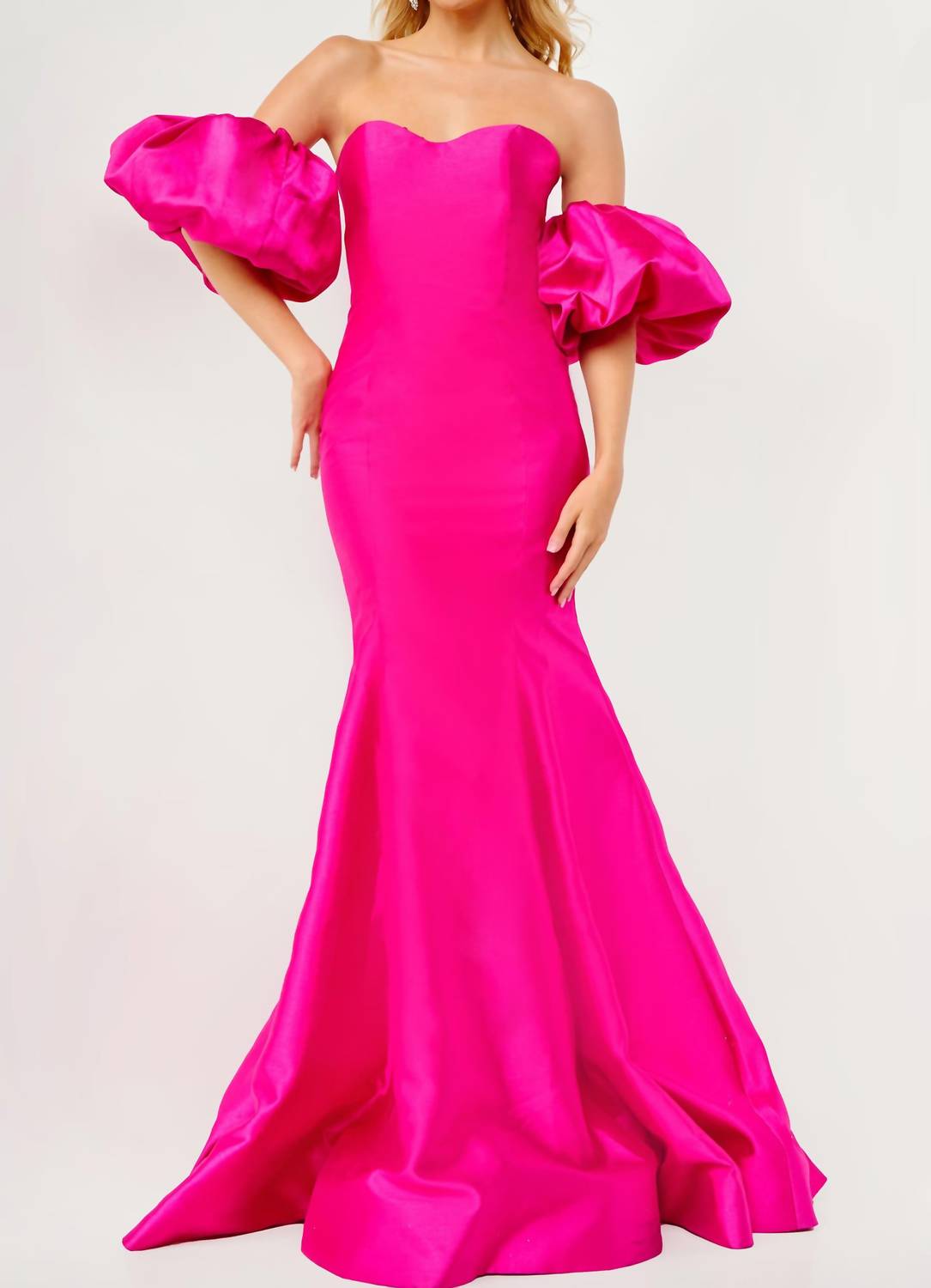Jovani - Off The Shoulder Mermaid Prom Dress