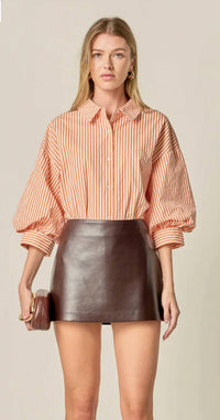 English Factory - Harper Balloon Sleeve Shirt