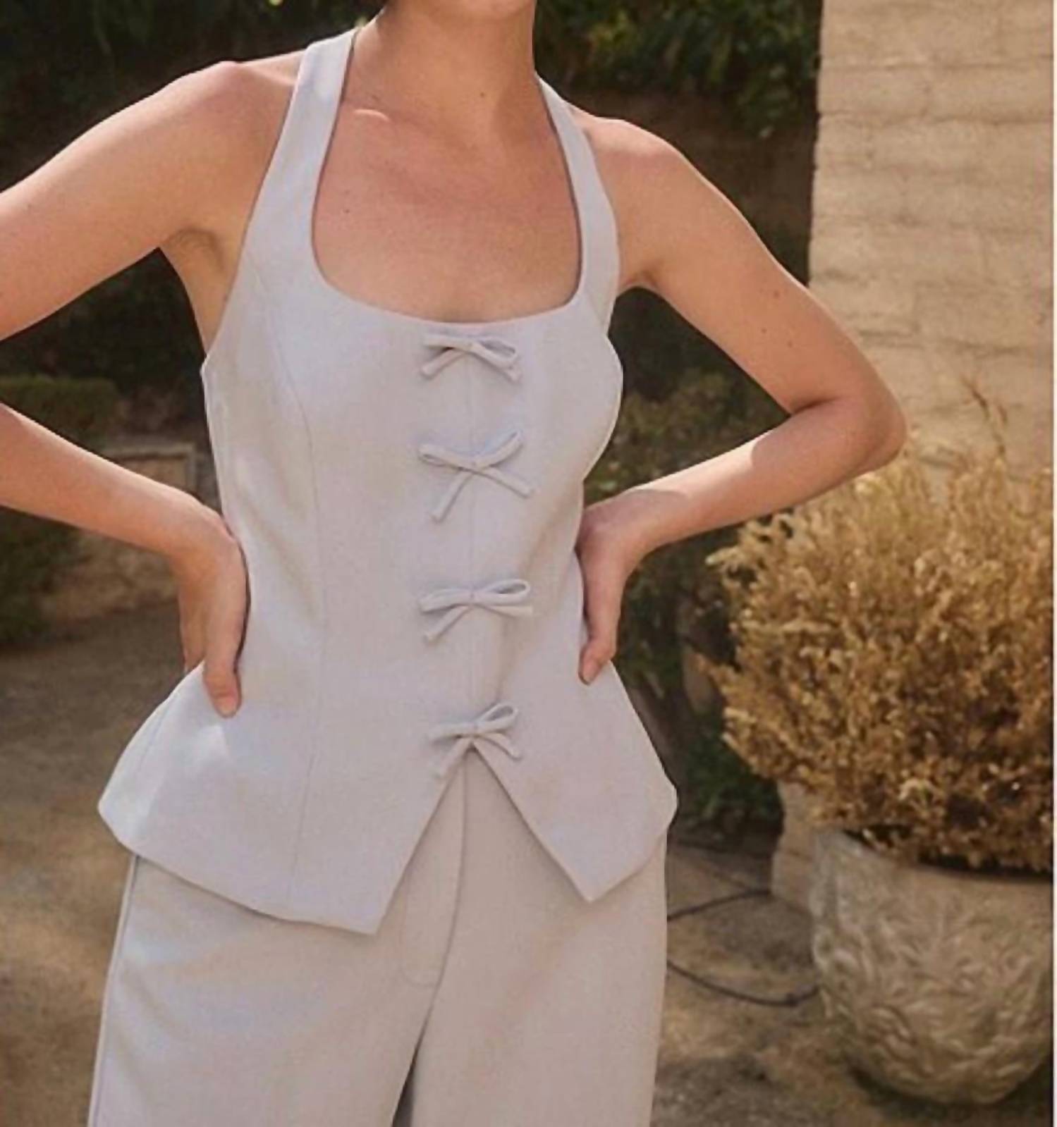 Lucy Paris - Clementine Halter Vest