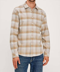 Rails Forrest Flannel Shirt in twany heather sunrise - men's jacket