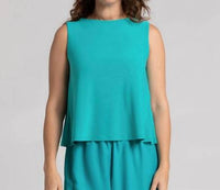 Sympli - Flared Shell Top