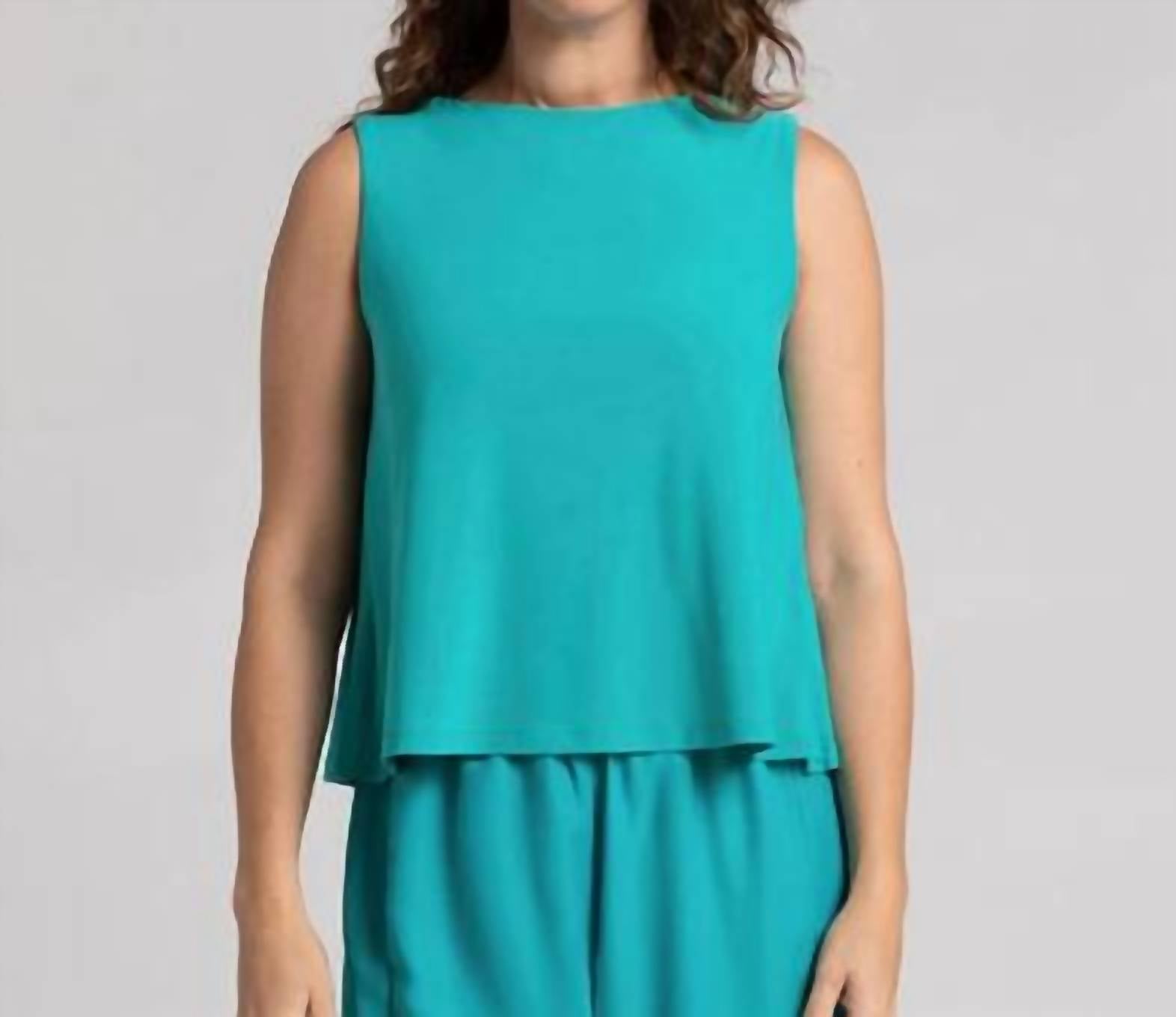 Sympli - Flared Shell Top