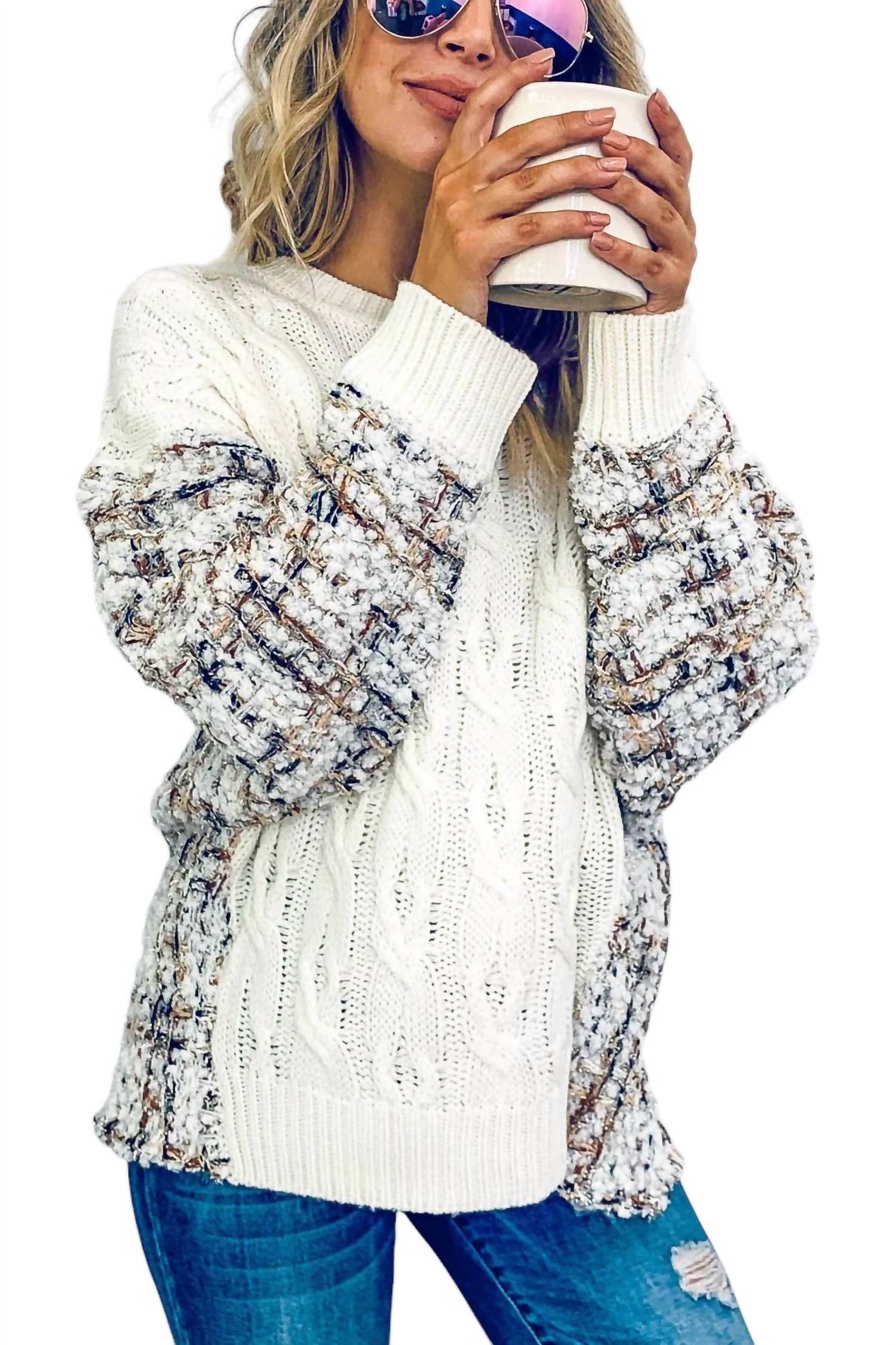 And The Why - Party in the Back Sweater
