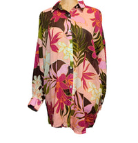 Dolma Women's Printed Blouse in multi floral - women's blouse