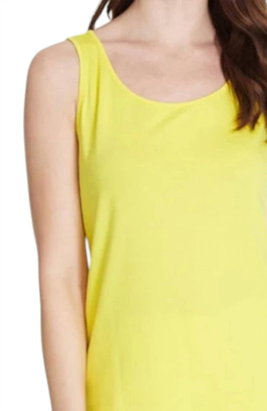 Multiples - Double Scoop Neck Tank Top