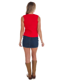 She + Sky - Make The Call Sweater Vest
