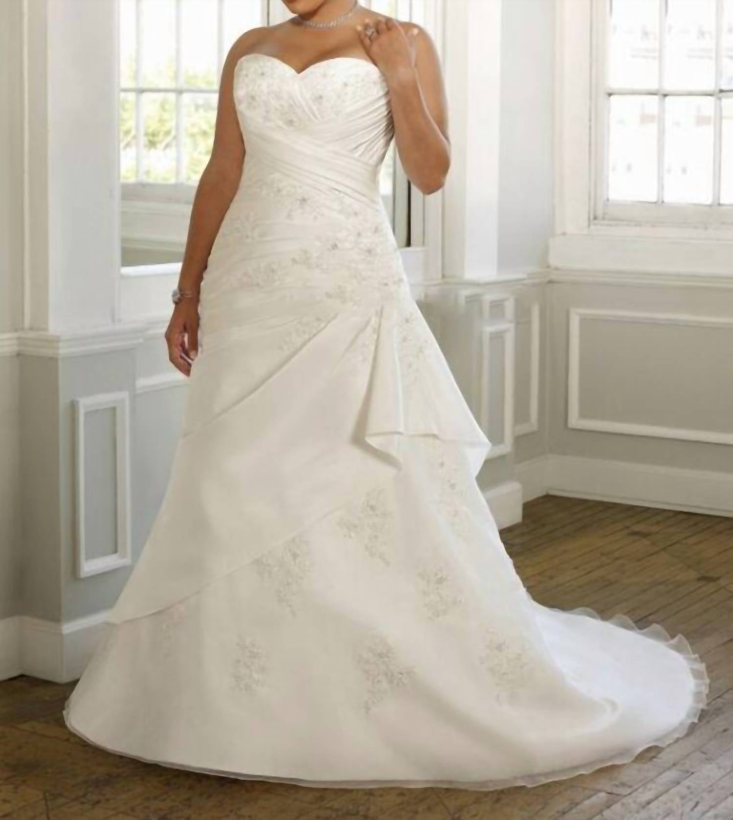 Morilee - Strapless Plus Wedding Dress