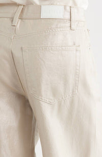 PISTOLA Tate High Rise Bowed Wide Leg Jean in champagne luster 1 - women's jeans - view 4