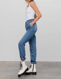 Insane Gene - Britt High Rise Drawstring Joggers