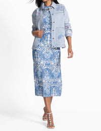 Johnny Was - WYNIFRED MESH MIDI DRESS