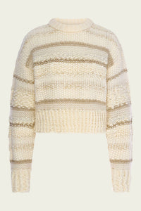 Frame - Textured Stripe Sweater