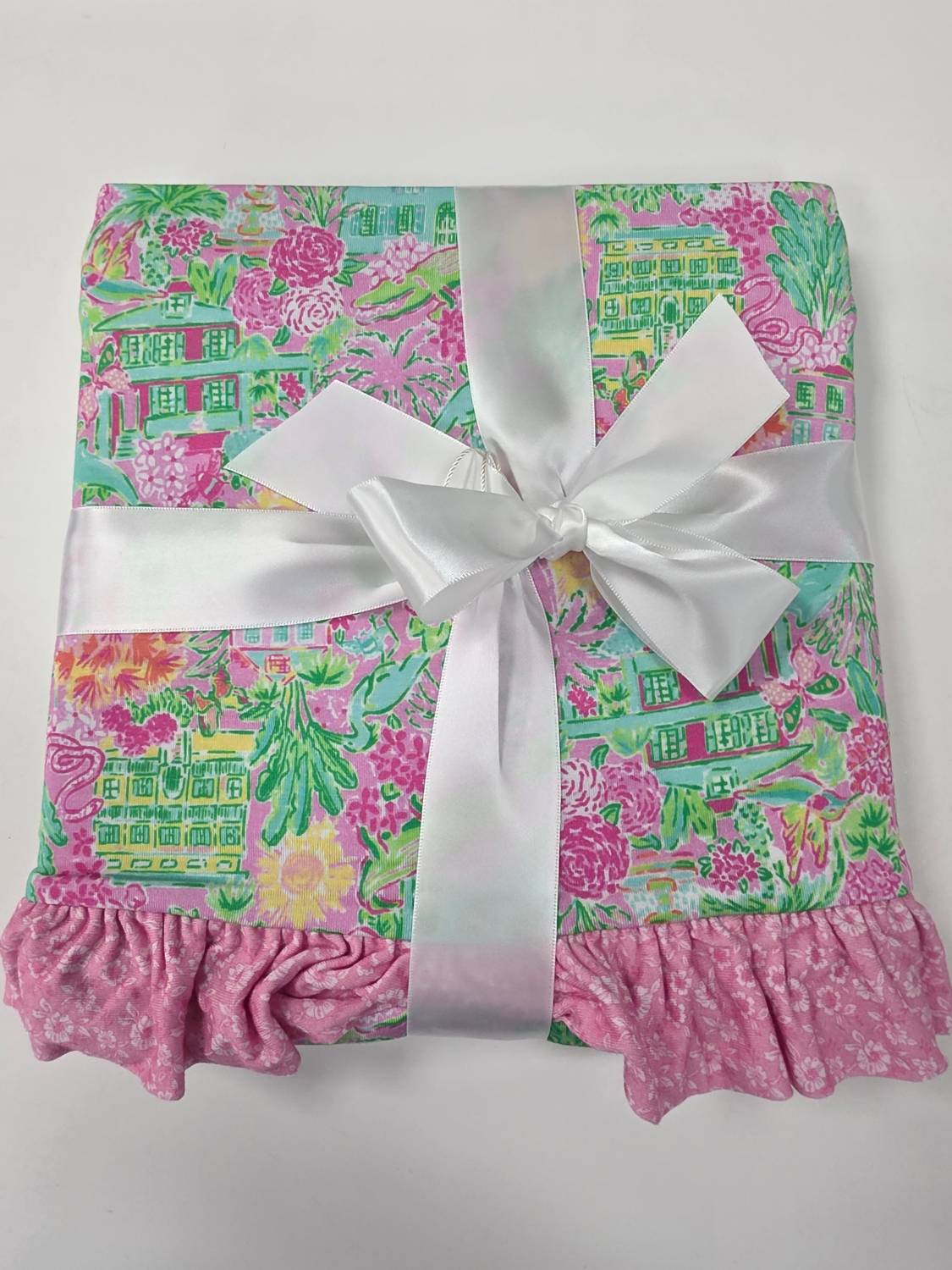 Charlies Project Savannah Spring Bamboo Blanket in multi - item