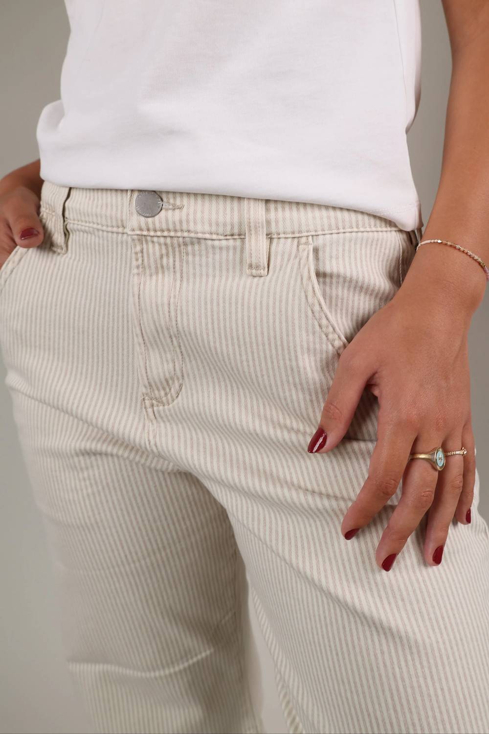 Dear John Denim - Women's Lasso Striped Barrel Jean