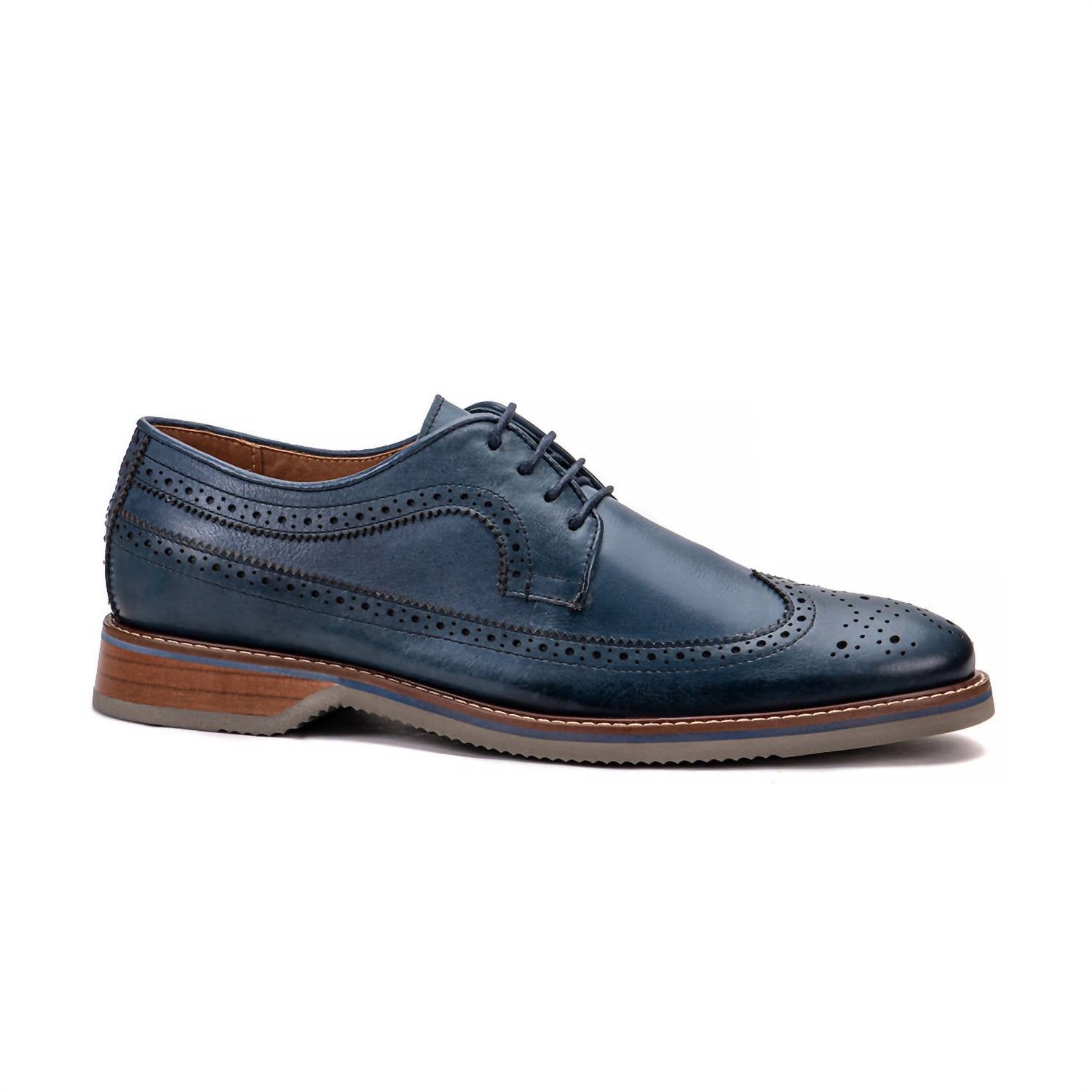 Polished - Men's Brasilia Leather Derby Shoes