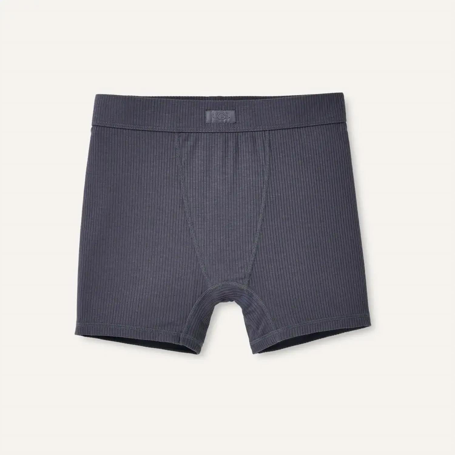 UGG Alexiah Ribbed Lounge Shorts in thundercloud - women's shorts - alternate view