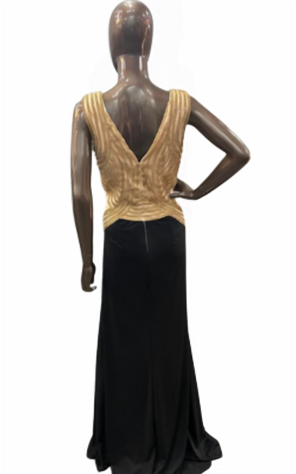 Gold Bodice Gown