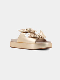 Shu Shop - Women's Kiki Bow Flatform Sandals