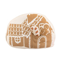 IMANI COLLECTIVE Gingerbread house pillow in beige - item