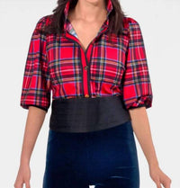 Gretchen Scott - Puff Sleeve Top - Duke of York
