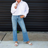 Daze - Soho High Rise Ankle Flare Jeans