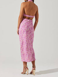Astr - Ambretta Halter Midi Dress