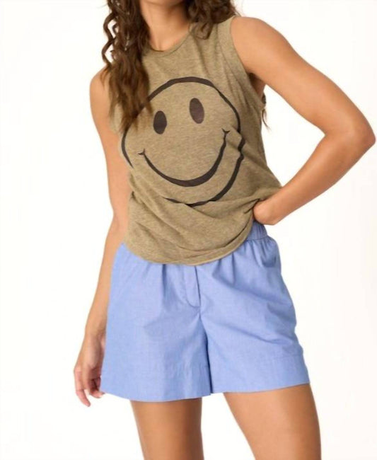 Project Social T - Burnout Smiley Tank Top