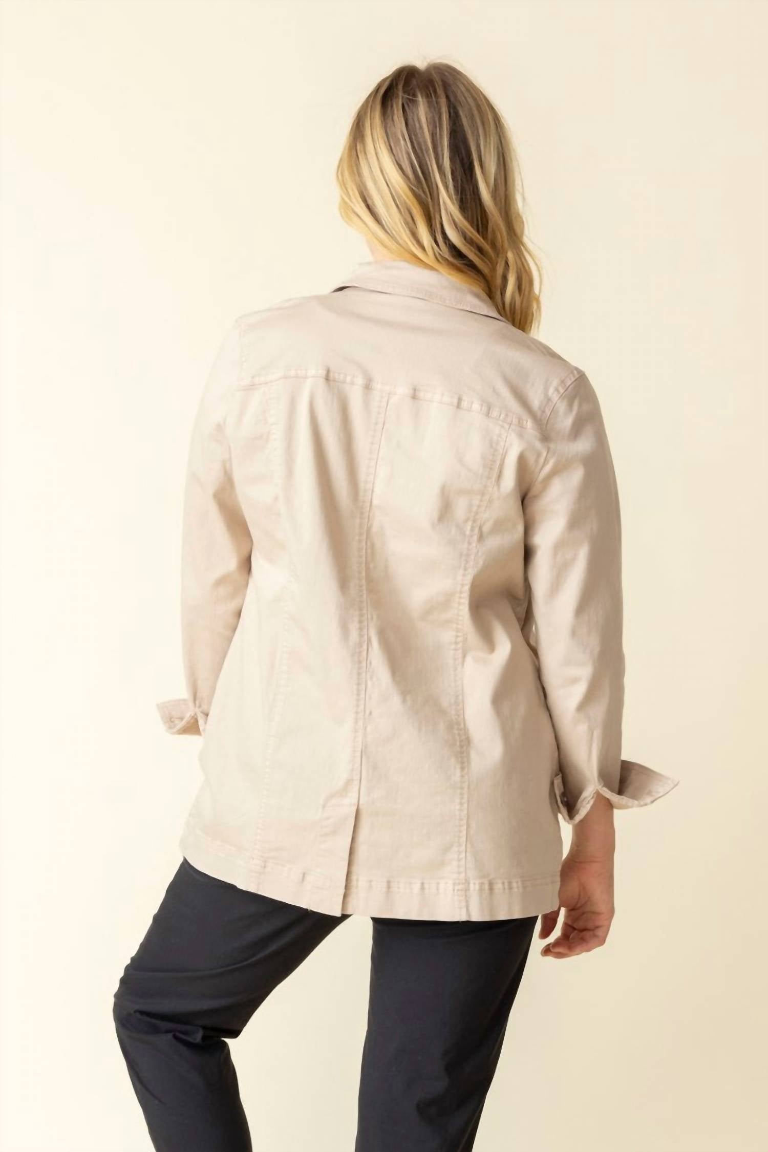 Habitat - Stretch Denim Boyfriend Jacket