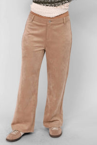 Sadie & Sage - Tuscany Faux Suede Pants