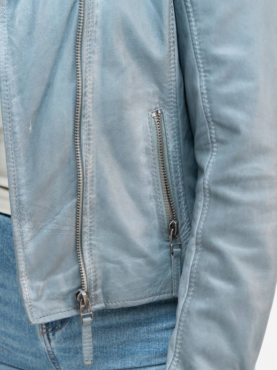Mauritius - Christy Star Leather Jacket