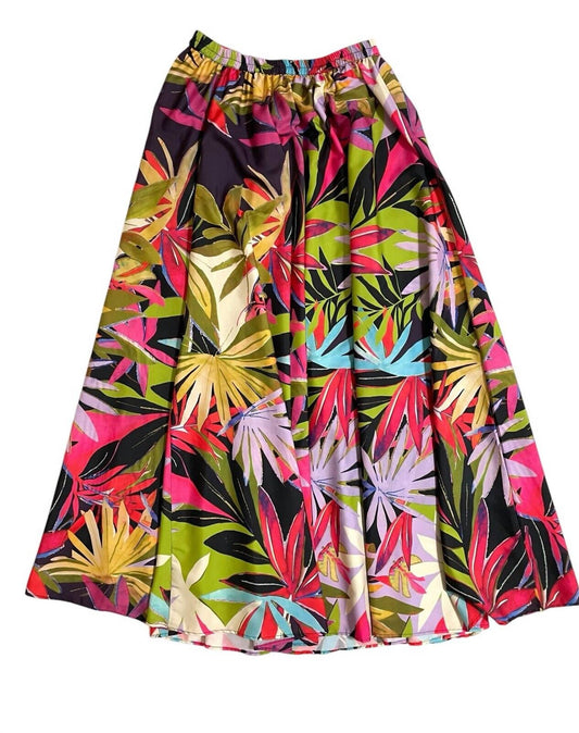 Rachel Zoe - Women's Floral Botanical Print Maxi Skirt