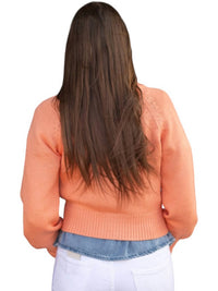 Sincerely Ours - Cerise Creamsicle Sweater
