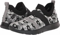 Spenco Women's Karma Stretch Floral Shoes in black white - women's sneaker - alternate view