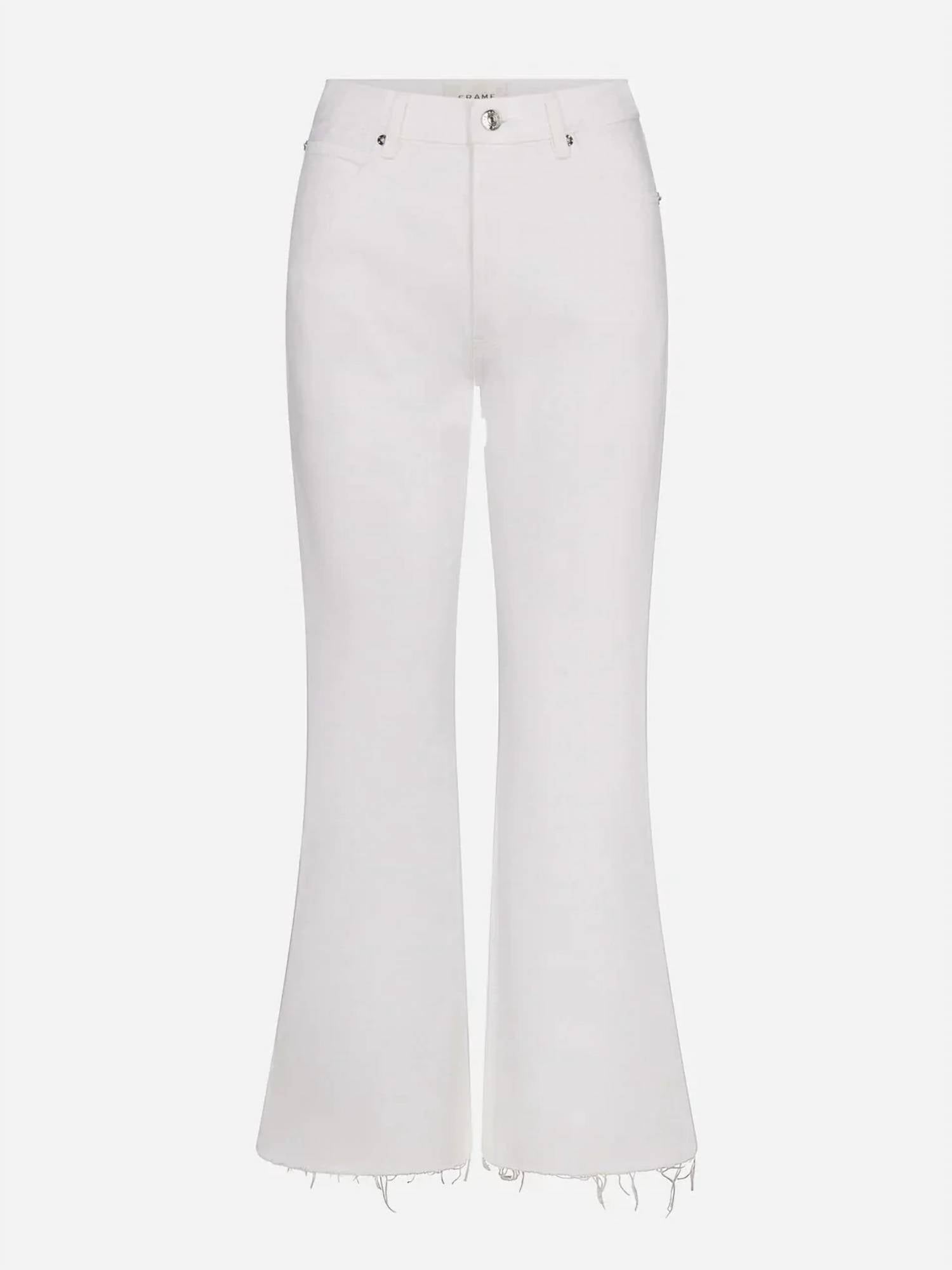 Frame - Lax Wide Leg Flare Jeans