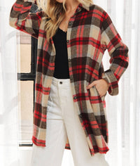 Adora - Classic Flannel Shacket