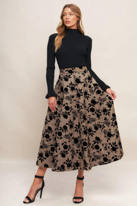 Flying Tomato - woven maxi skirt