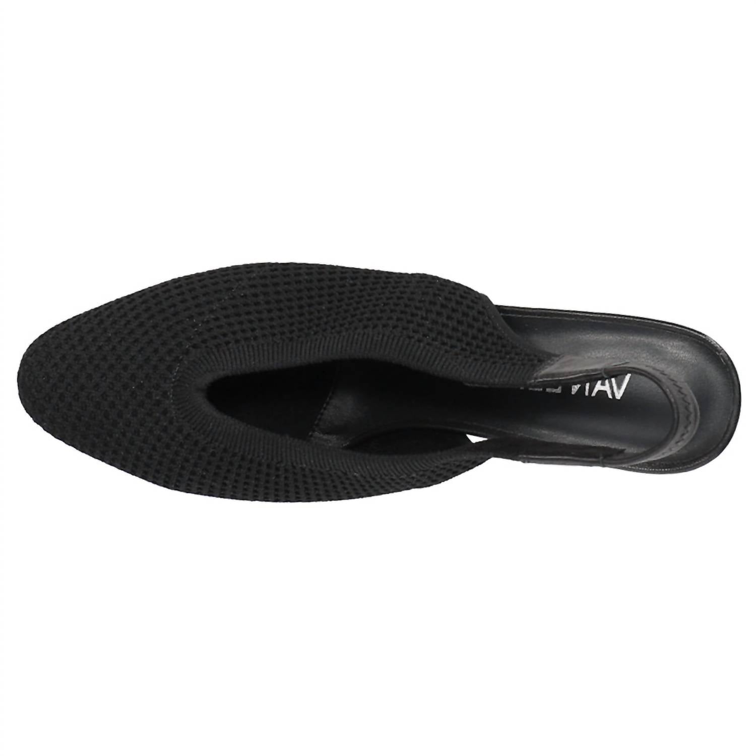 VANELi Women's Abira Stretch Pump Shoes in black - women's heels - alternate view